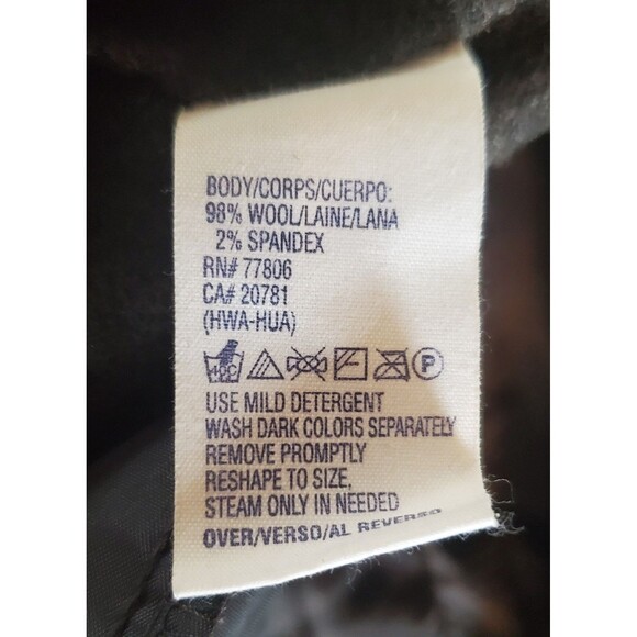 Tommy Hilfiger Pants Womens 16 Gray Dress Slack 98% Wool High Rise Work VTG Y2K - Picture 11 of 12